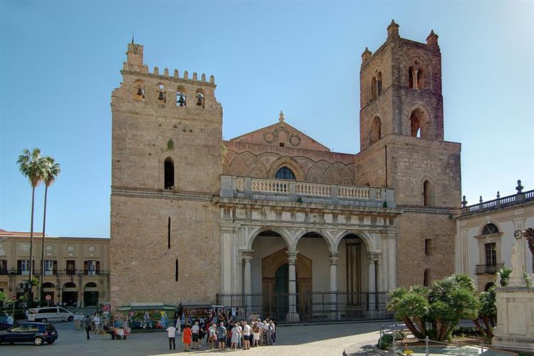 Monreale Cathedral, Italy, 1174 - Романская архитектура