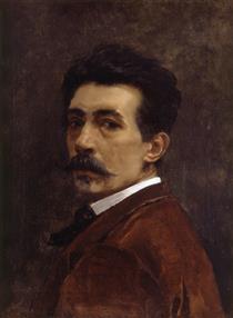 Self-portrait - Joaquín Agrasot