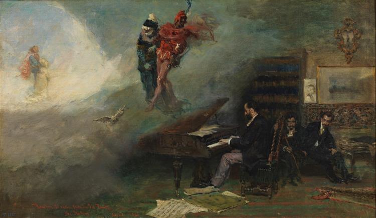 Fantasy about Faust, 1866 - Marià Fortuny