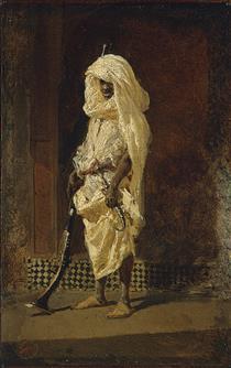 Moroccan soldier - Mariano Fortuny