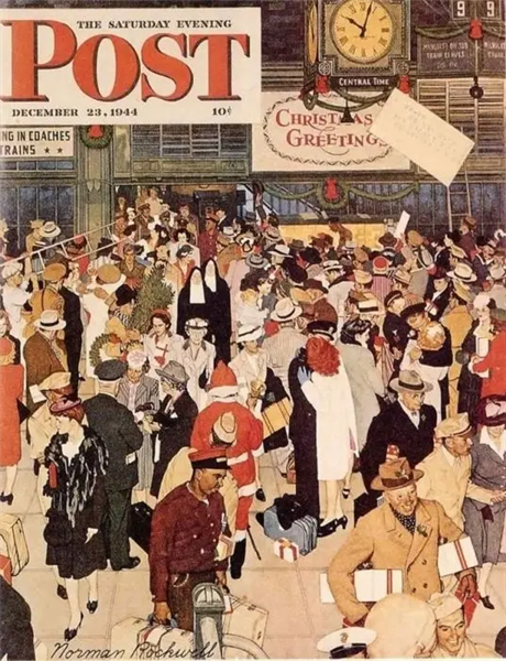 Cover for The Saturday Evening Post, 1944 - Norman Rockwell