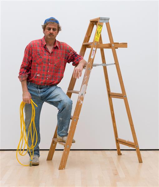 Man with Ladder, 1994 - 杜安·汉森
