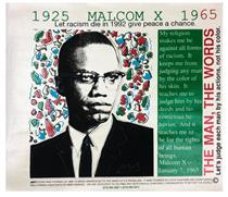 Malcolm X, Two - Steve Kaufman
