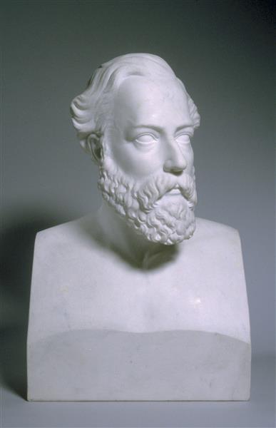 Bust of Dr. Dio Lewis, 1868 - Эдмония Льюис