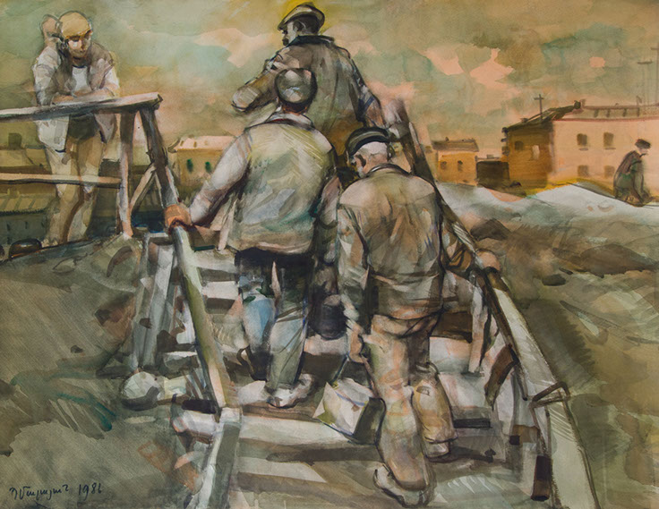 End of the Shift, 1986 - Petros Malayan