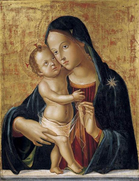 Madonna and Child - Antoniazzo Romano - WikiArt.org