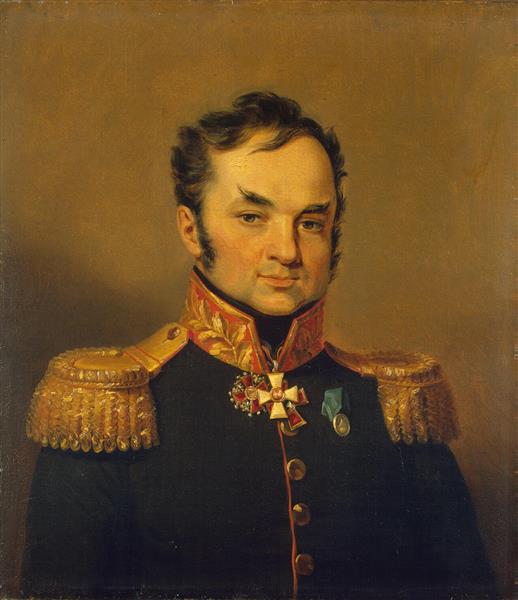 Andrey Savvich Glebov, Russian Major General - George Dawe
