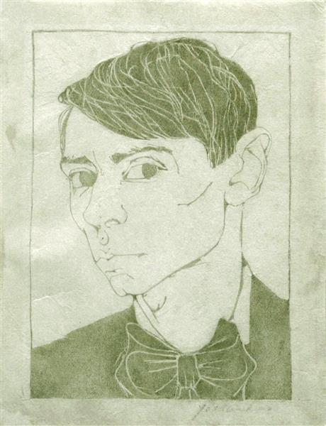 Self-portrait, 1913 - Jan Mankes