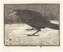 Screaming crow - Jan Mankes
