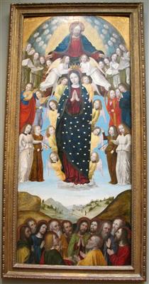Assunzione della Vergine - Ambrogio Bergognone