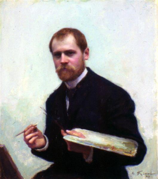 Self-Portrait, 1893 - Émile Friant