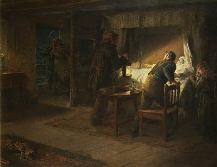 'Go, and God's Will Be Done!', 1891 - Ralph Hedley