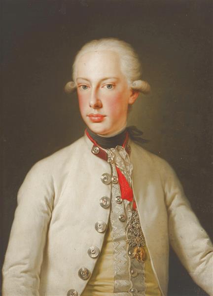 Portrait of Charles, Duke of Teschen, c.1790 - Joseph Kreutzinger