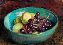 Still Life with Fruit - Magnus Enckell