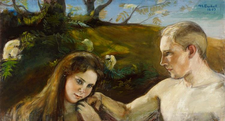 Adam and Eve - Magnus Enckell