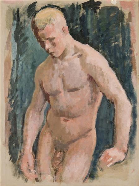 Nude Portrait - Magnus Enckell