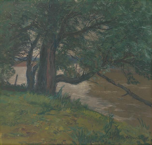By the River, 1915 - Мартин Бенка