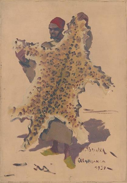 Motif from Casablanca, 1931 - Martin Benka