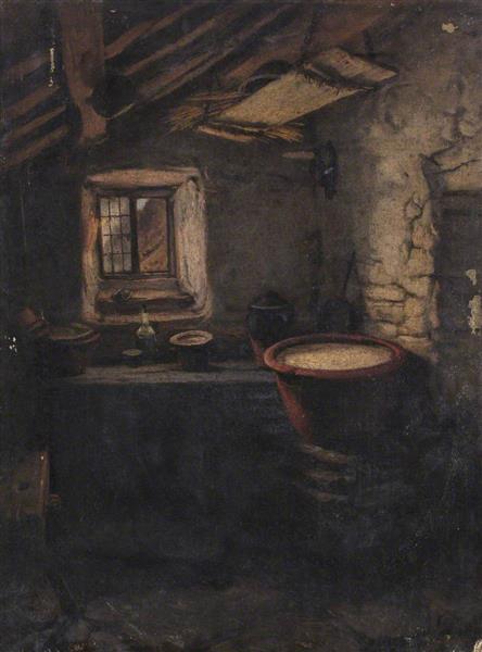Kitchen Still Life, 1866 - Thomas Stuart Smith