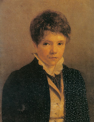 Portrait of Félix Émile Taunay, 1816 - 1821 - Никола-Антуан Тоне