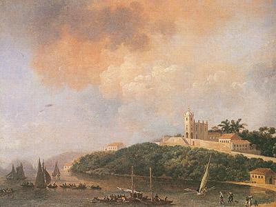 Sight of Outeiro, Beach and Church of Glória, 1817 - Никола-Антуан Тоне