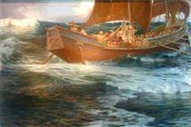 Wrath of the Sea God - Herbert Draper
