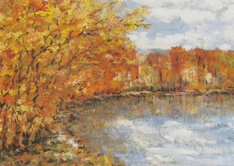Autumn Lake - Konstantin Gorbatov