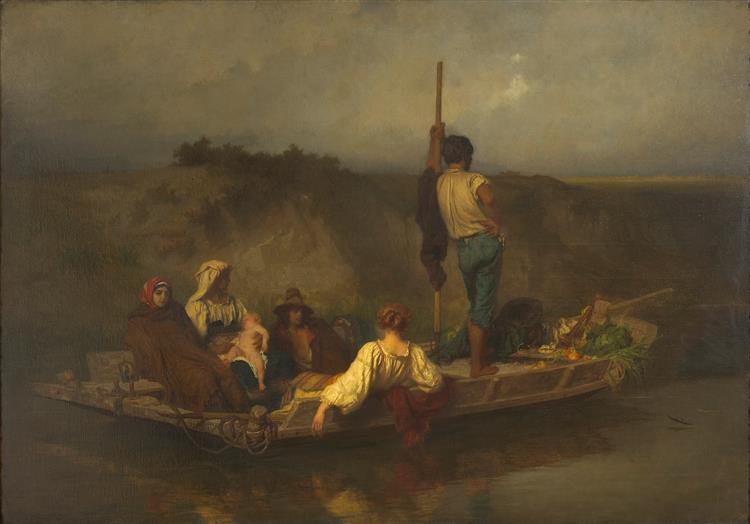 The Mal'aria, 1848 - 1849 - Ernest Hébert