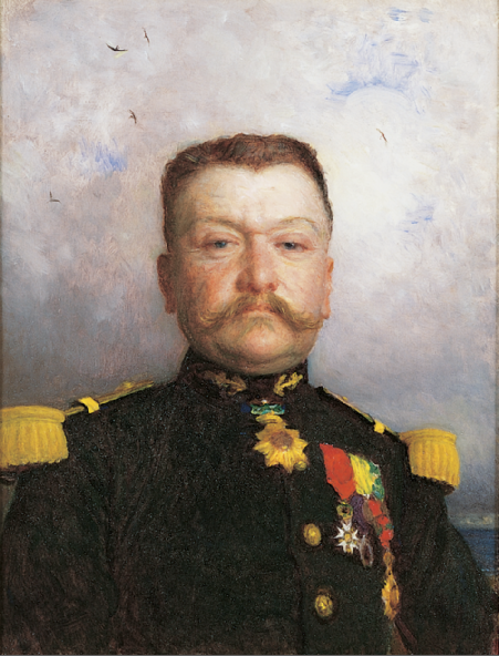 Portrait Du Colonel Léon De Beylié, 1898 - Ernest Hébert
