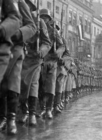 German Army Marches Out - Martin Munkácsi