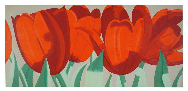 Red Tulips, 1967 - Alex Katz