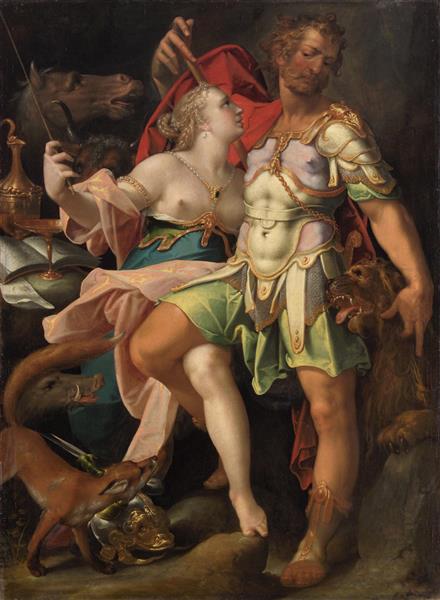 Odysseus and Circe, c.1580 - c.1585 - Bartholomäus Spranger