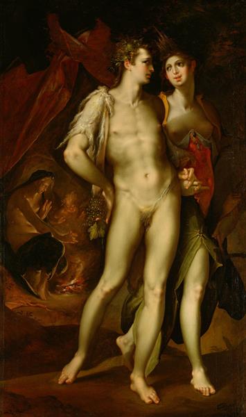 Sine Cerere and Baccho Friget Venus, 1590 - Bartholomeus Spranger