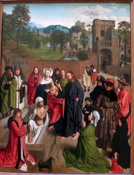 Resurrection of Lazarus, c.1480 - Geertgen tot Sint Jans