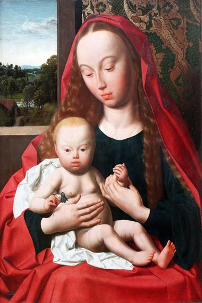 Virgin and Child, c.1487 - 海特亨·托特·信·扬斯