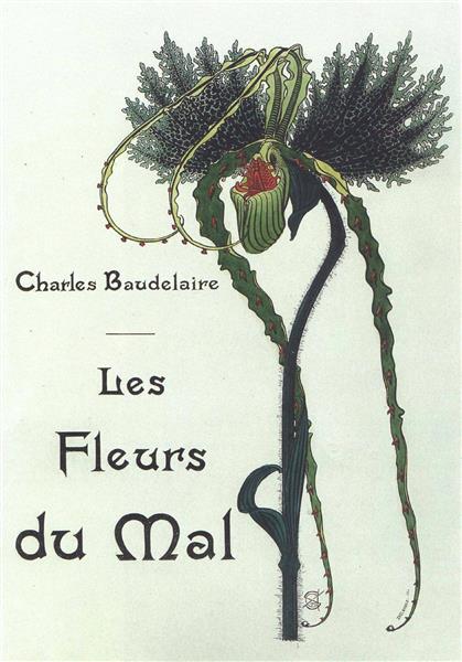 Illustration De L'ouvrage De Charles Baudelaire «les Fleurs Du Mal», 1900 - Carlos Schwabe