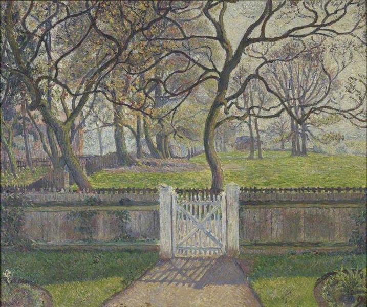 The Garden Gate, Epping, 1894 - Lucien Pissarro