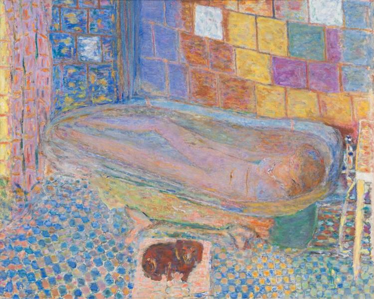 Nude in Bathtub, c.1940 - c.1946 - 皮爾·波納爾