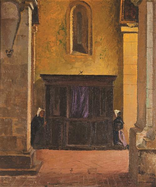 The confessional, 1964 - Antonio Sicurezza