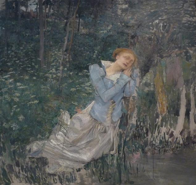 Ophelia, 1881 - Жюль Бастьен-Лепаж