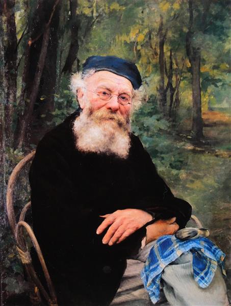 The artist's grandfather, 1874 - Jules Bastien-Lepage