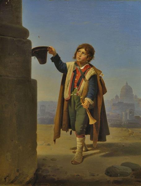 Little Pifferaro, c.1842 - c.1844 - Theodor Leopold Weller