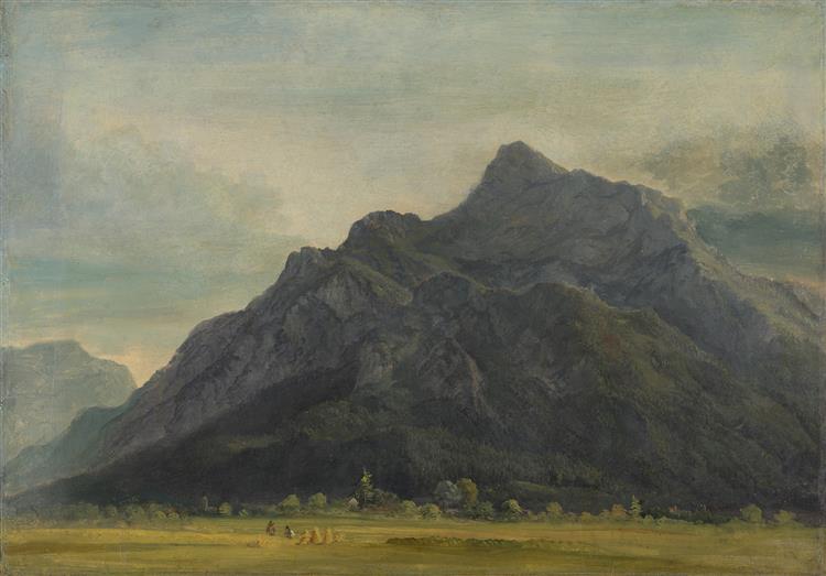 The Untersberg near Salzburg - Heinrich Bürkel