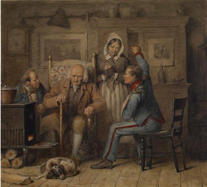 The Soldier’s Experience, 1847 - Richard Caton Woodville