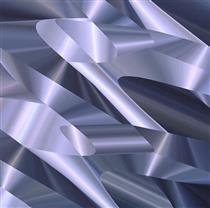 Aluminum Steel - Samia Halaby