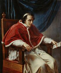 Portrait of Pope Pius VII (Barnaba Chiaramonti) - Vincenzo Camuccini