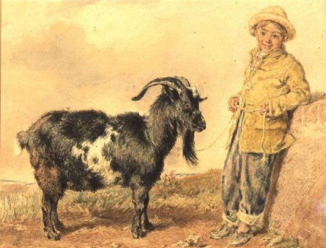 Boy and goat, 1836 - William Henry Hunt