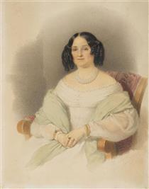 Portrait of a Lady - Alexander Clarot