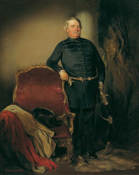 Portrait of Ferenc Imrédy, 1848 - Август фон Петтенкофен