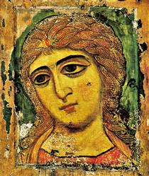 The Angel with Golden Hair (Archangel Gabriel) - Orthodox Icons